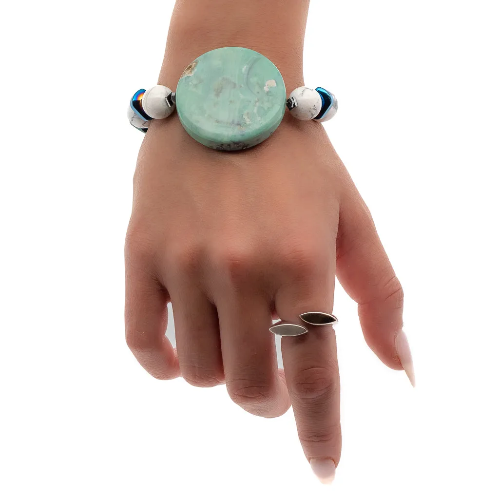 Chunky Ocean Beaded Bracelet