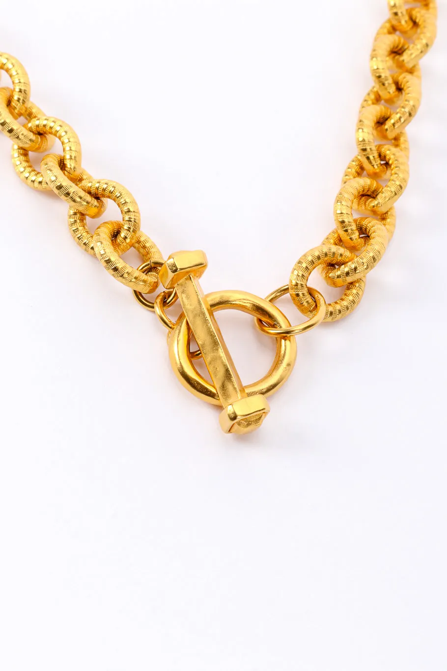 Chunky Rolo Link Necklace