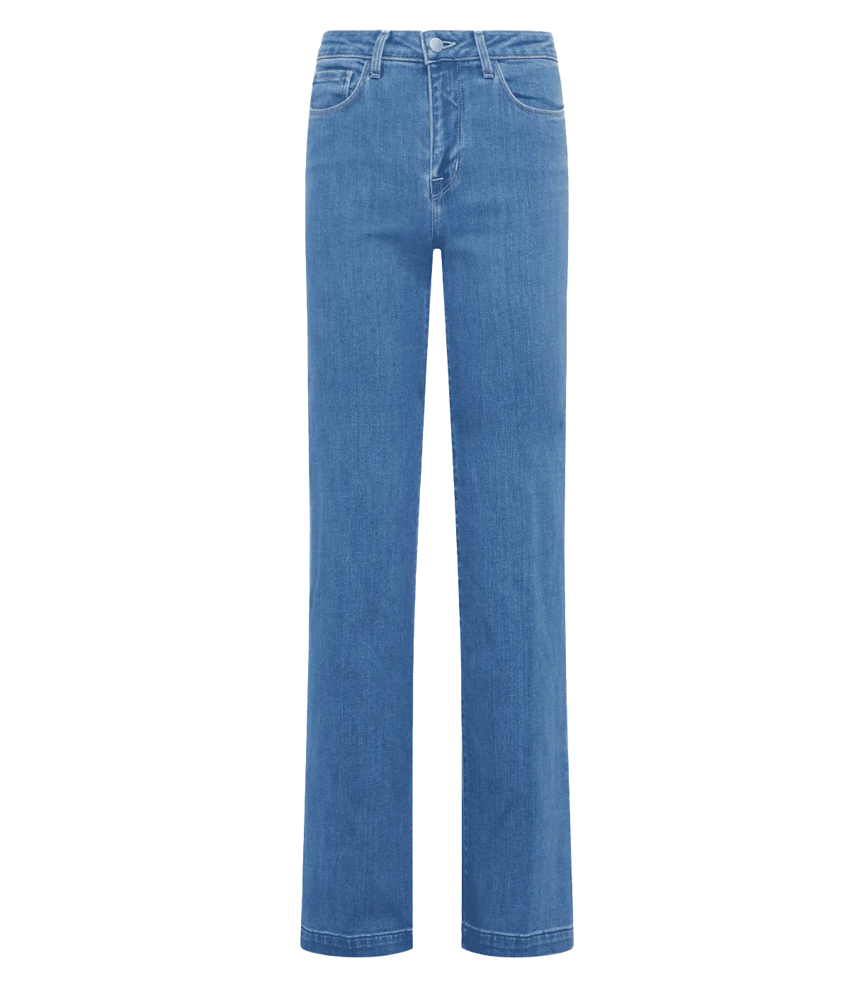 Clayton High Rise Wide Leg Jean in Salina