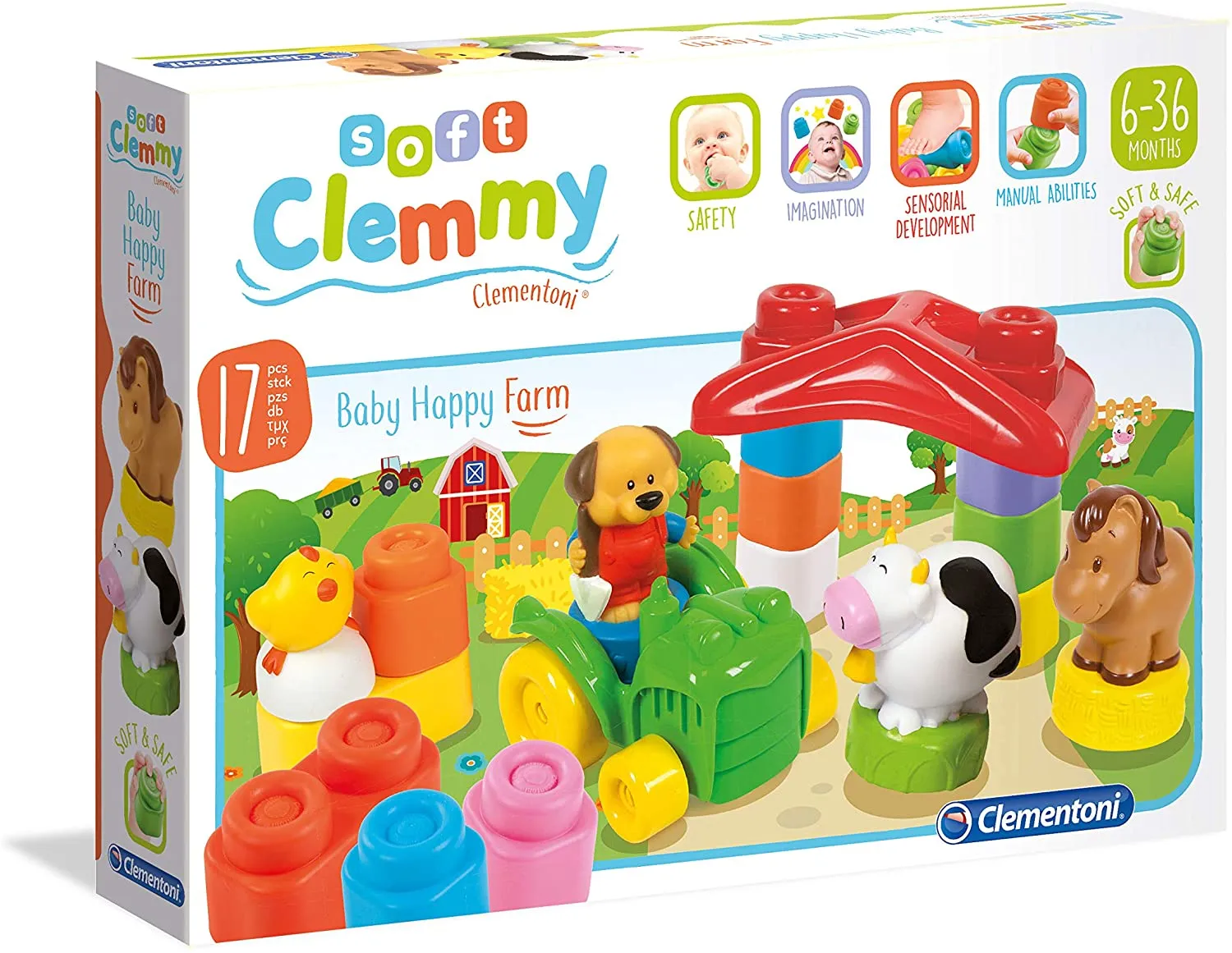 Clementoni Baby Clemmy Happy Farm Play Set