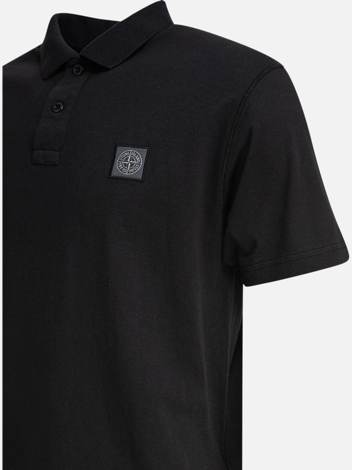 Cotton jersey polo shirt
