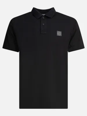 Cotton jersey polo shirt