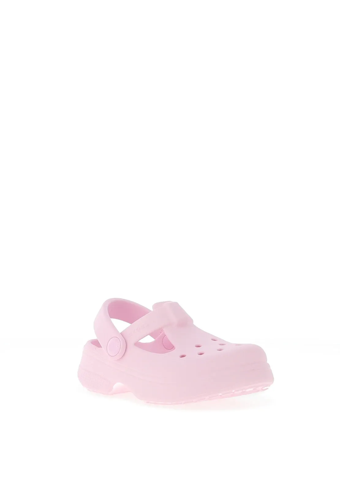 Crocs Toddler Girls Classic Mary Jane Clog, Pink