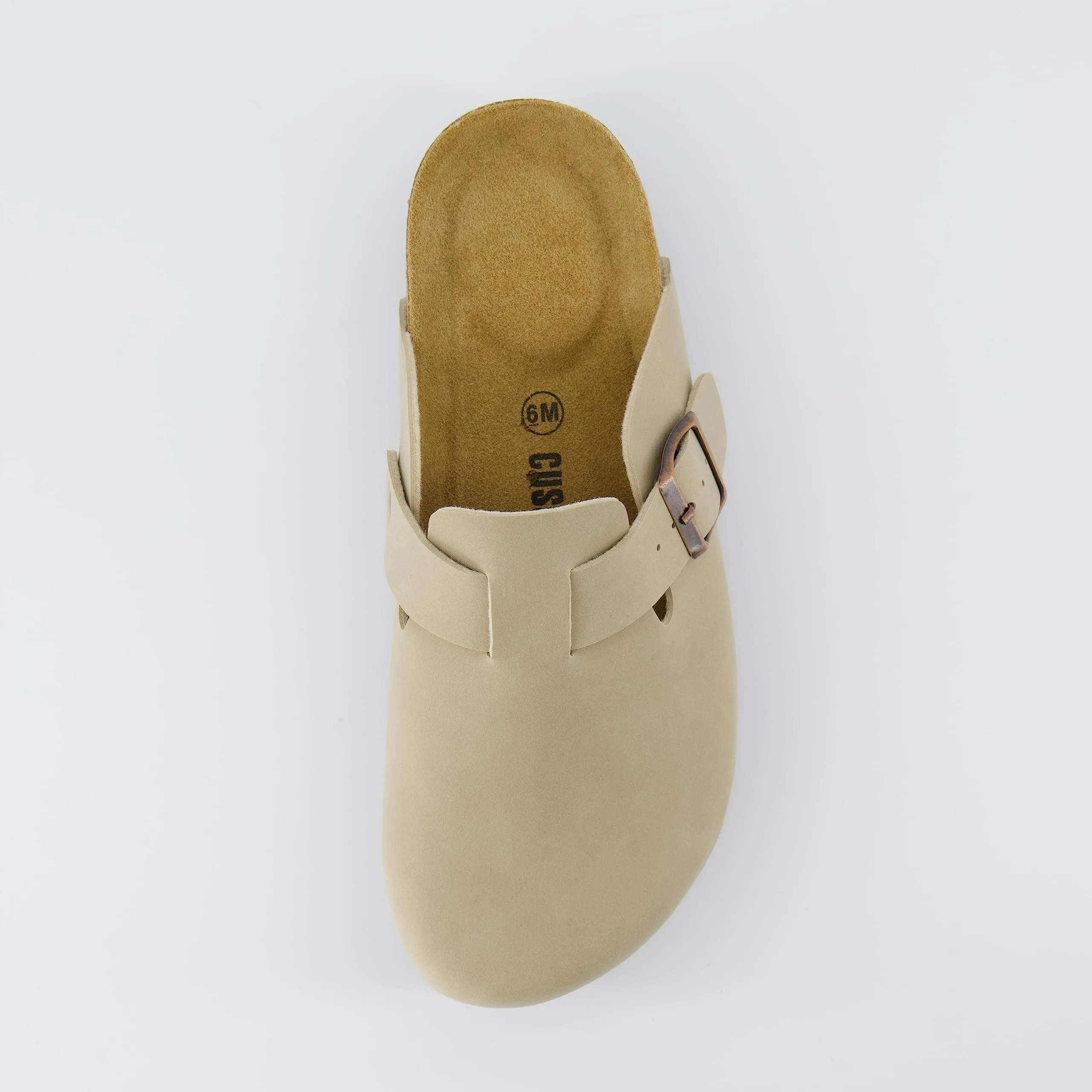 CUSHIONAIRE Women's Loom Cork Footbed Platform Clog with  Comfort, Wide Widths Available