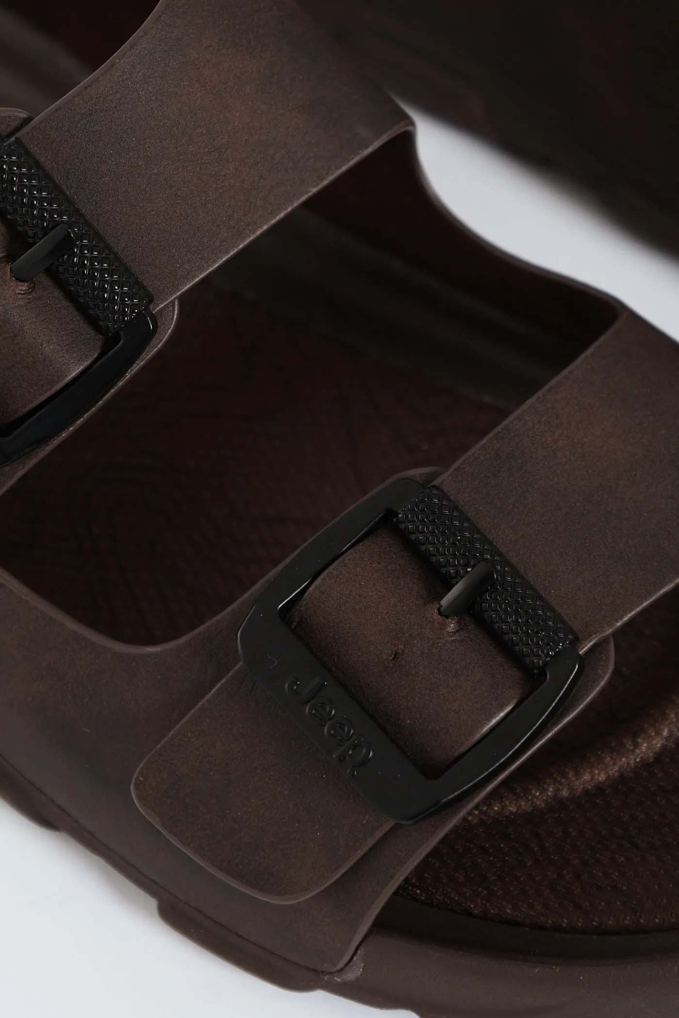Daytona Chunky 2 Buckle Birki Sandal - Dark Brown