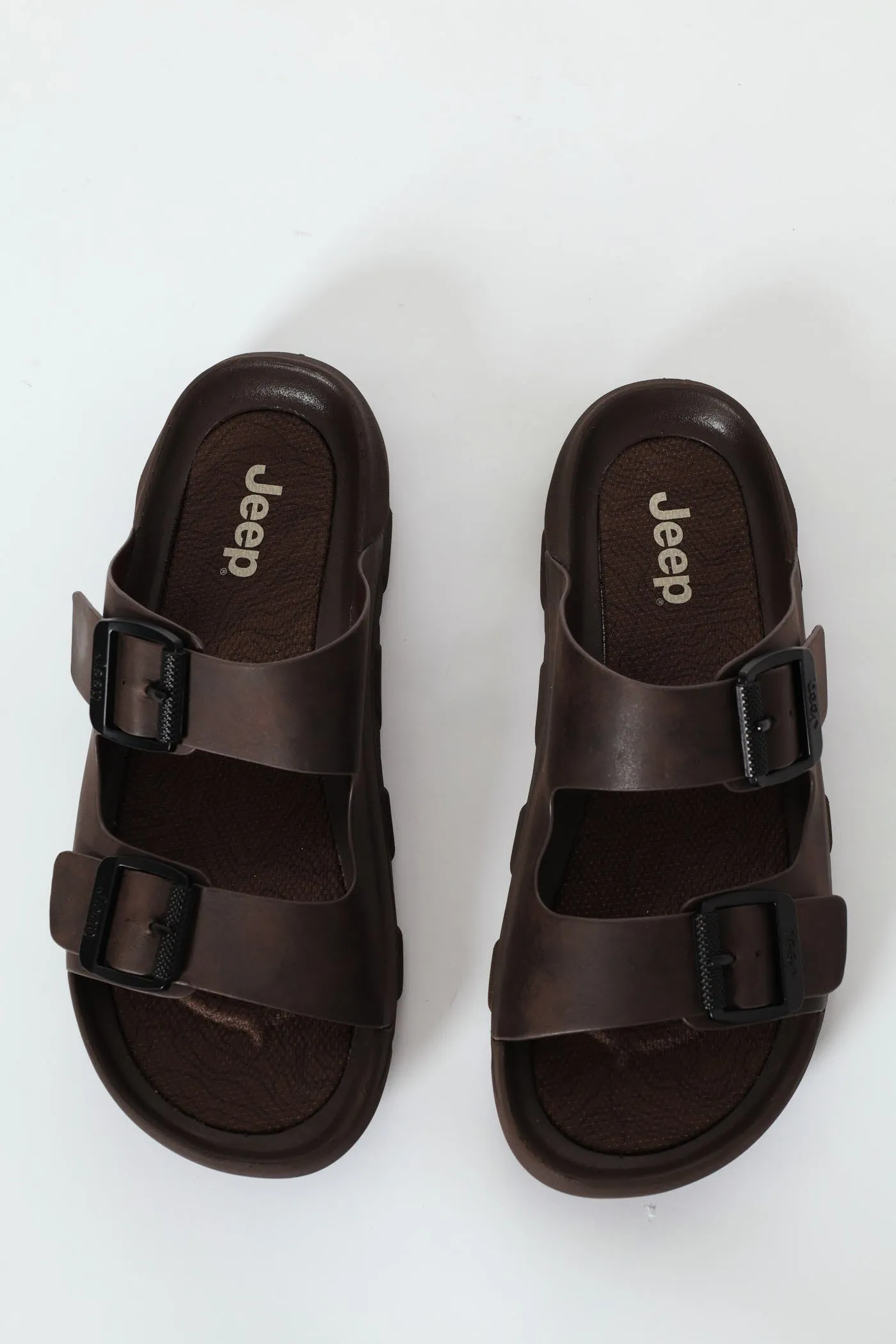 Daytona Chunky 2 Buckle Birki Sandal - Dark Brown