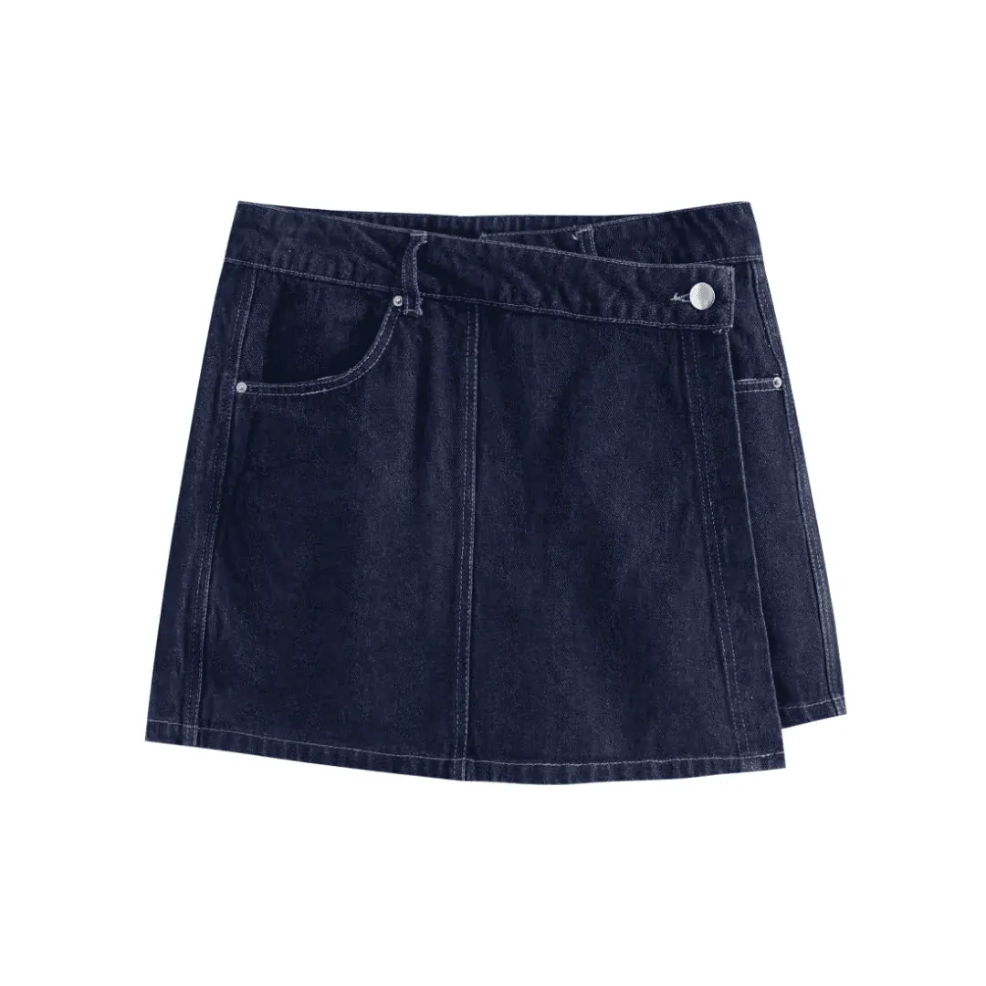 Denim Two-Piece Set