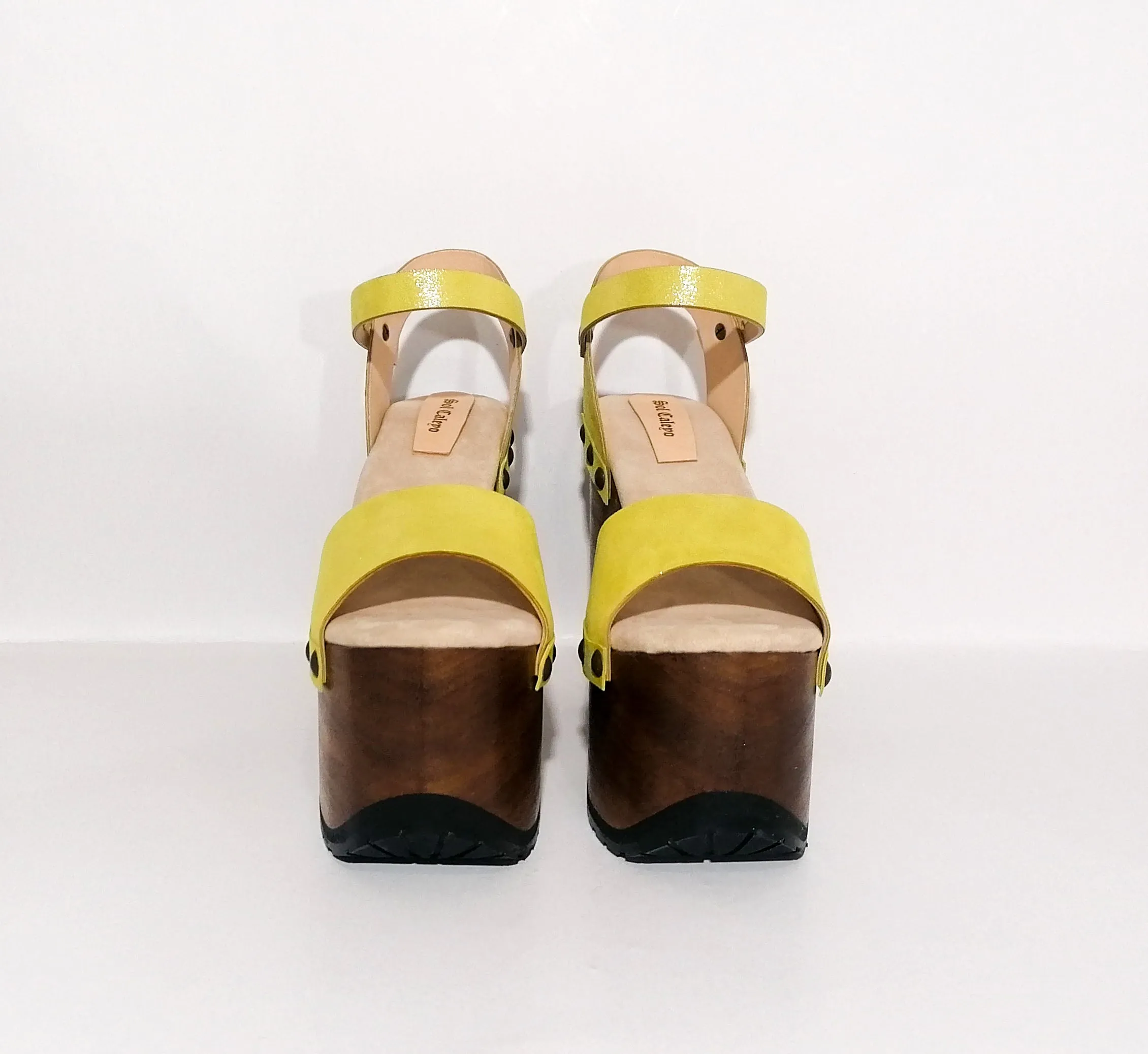 Disco Yellow Sandals
