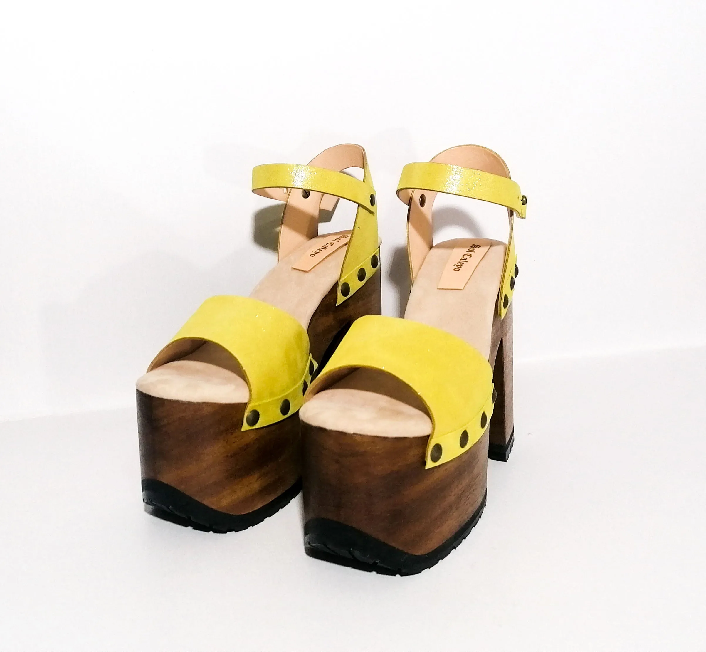 Disco Yellow Sandals