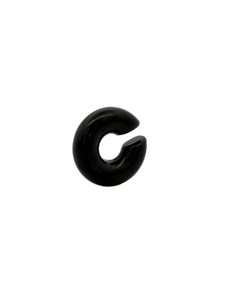 Ear Cuff Chunky Negro