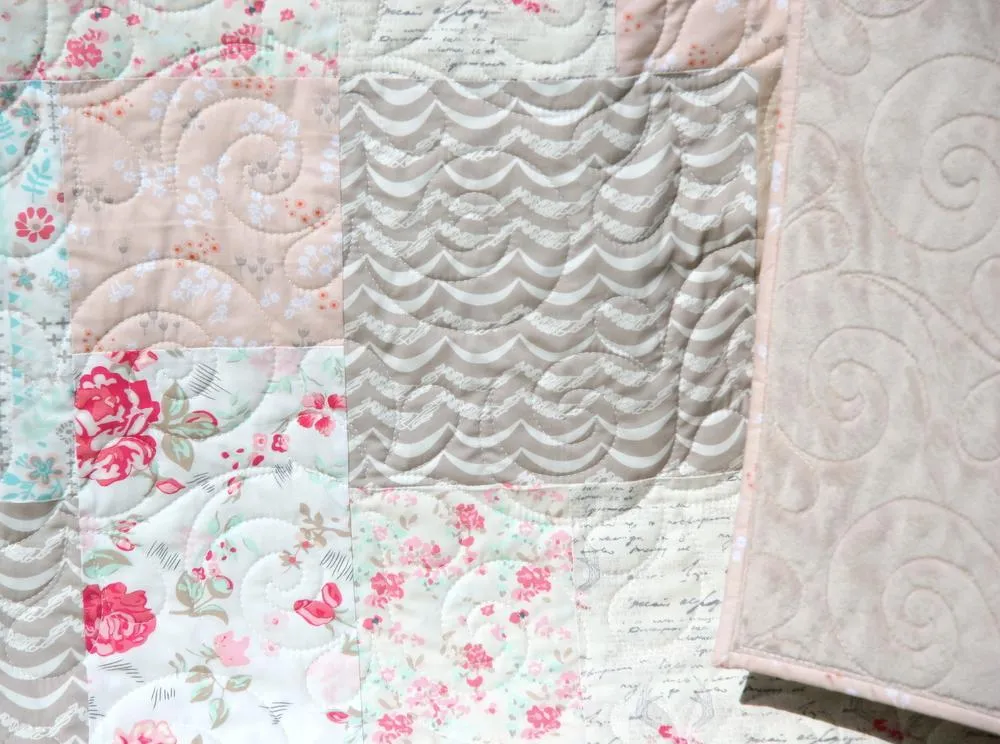 Farmhouse Throw Quilt, Home Decor, Throw Blanket, Minky Blanket Adult, Gifts for Her, Home Decor