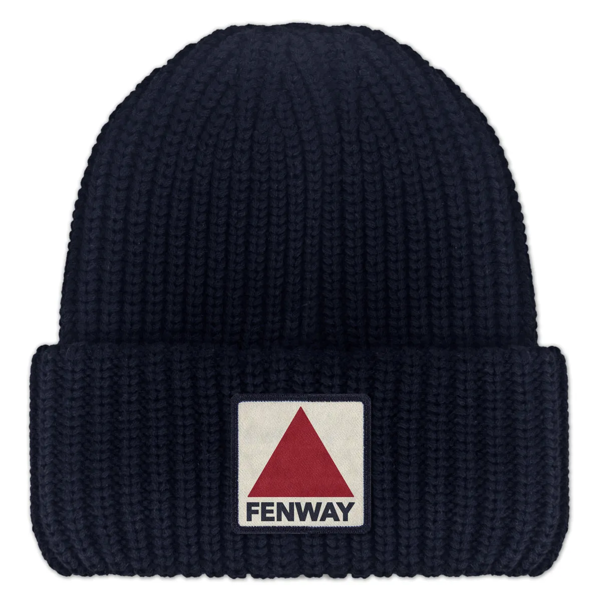 Fenway Printed Patch Chunky Knit