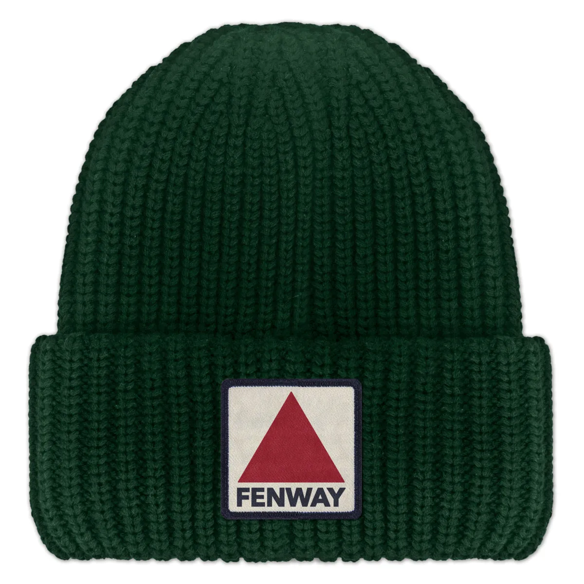 Fenway Printed Patch Chunky Knit