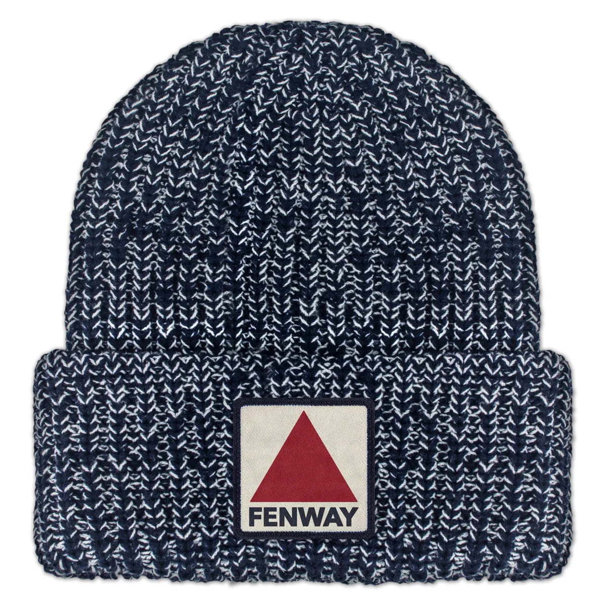Fenway Printed Patch Chunky Knit