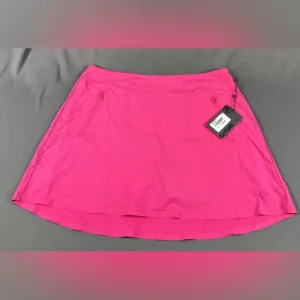 G/Fore G4 Womens Golf Skort XL Pink Nylon Spandex