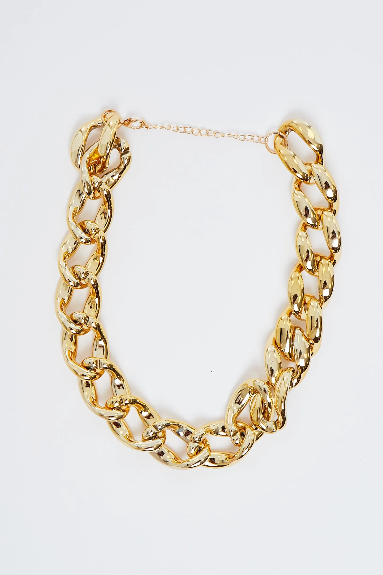 Gold Chunky Chain Necklace - Riena