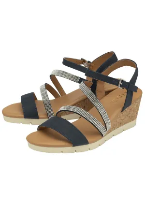 Goldie Sandal - Navy