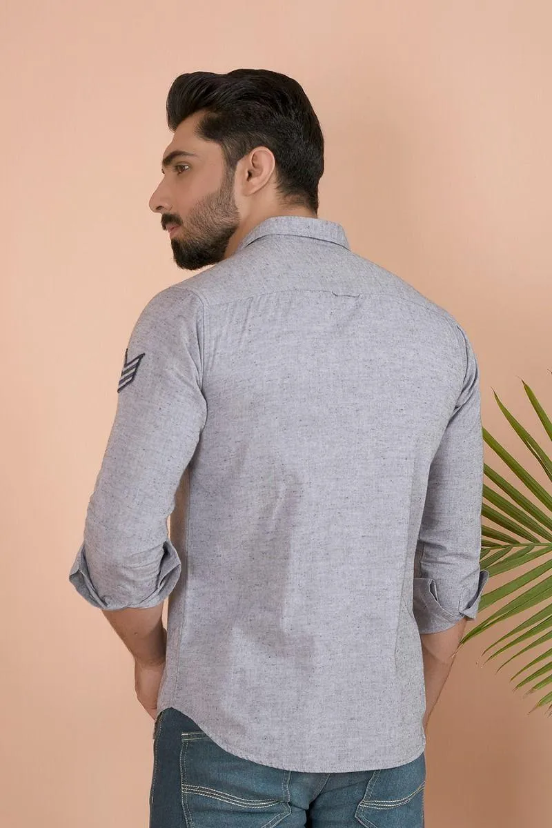 Grey Casual Shirt FS