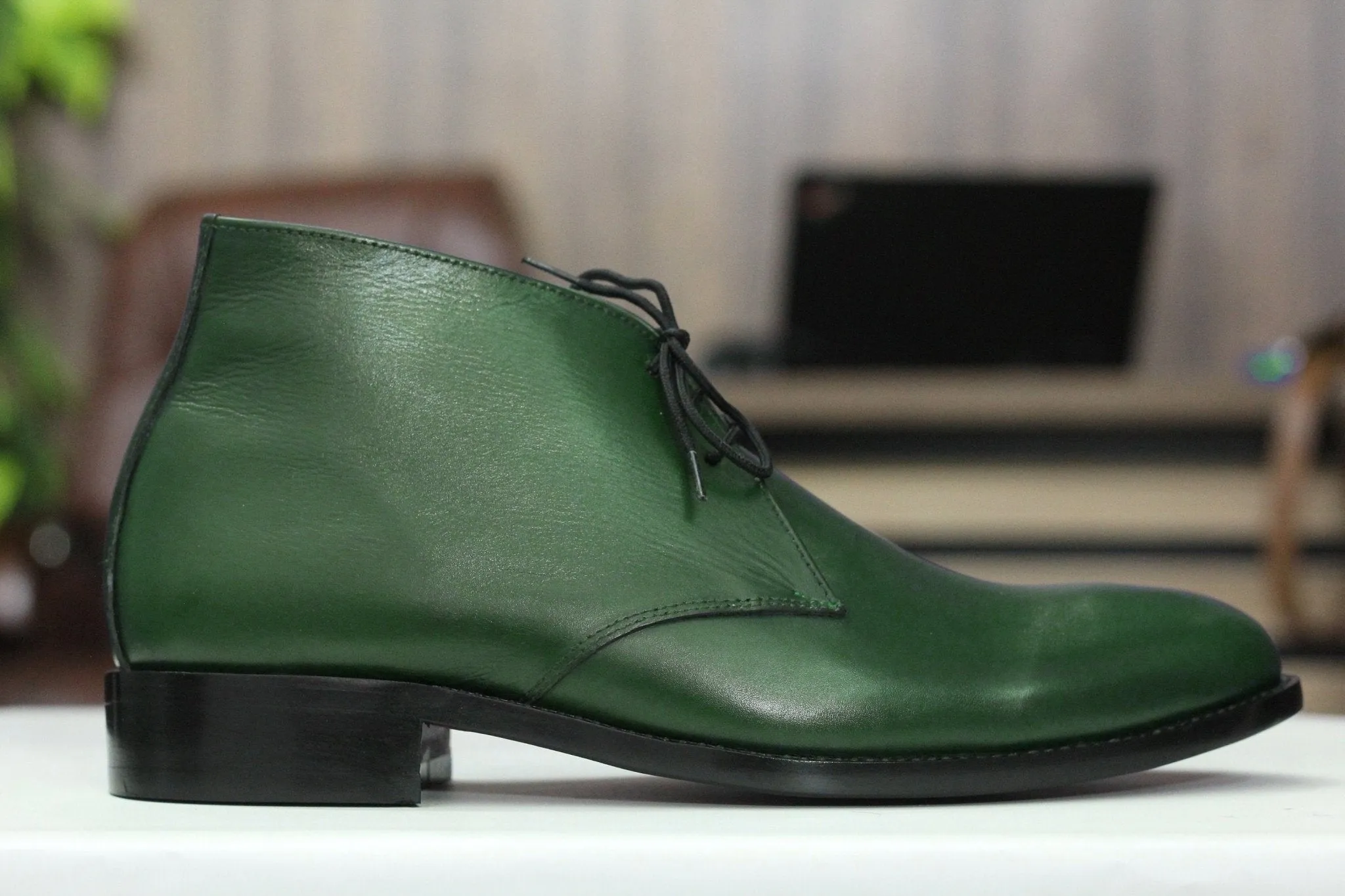 Handmade Chukka Boots, Leather Boots For Men's