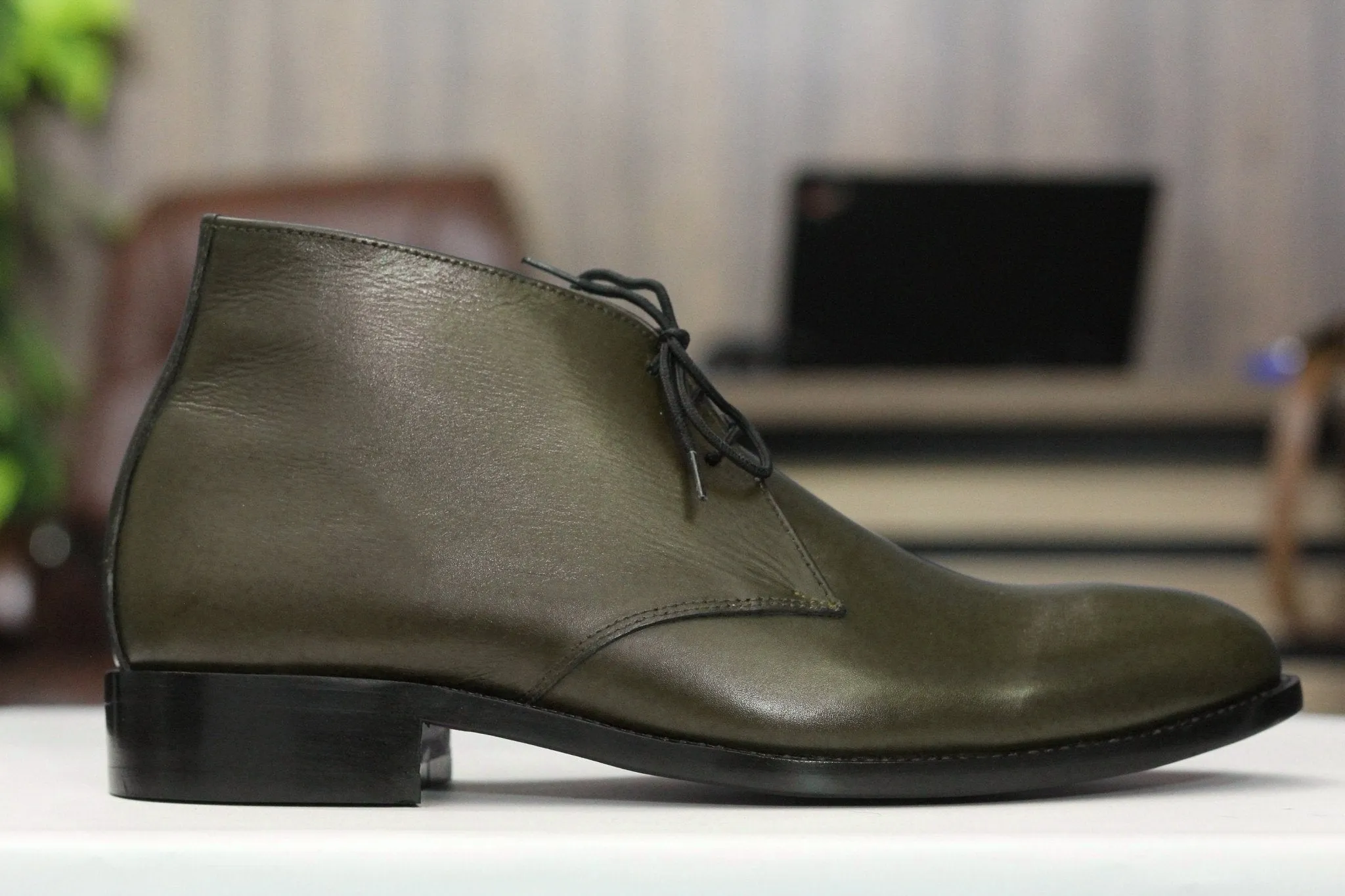 Handmade Chukka Boots, Leather Boots For Men's