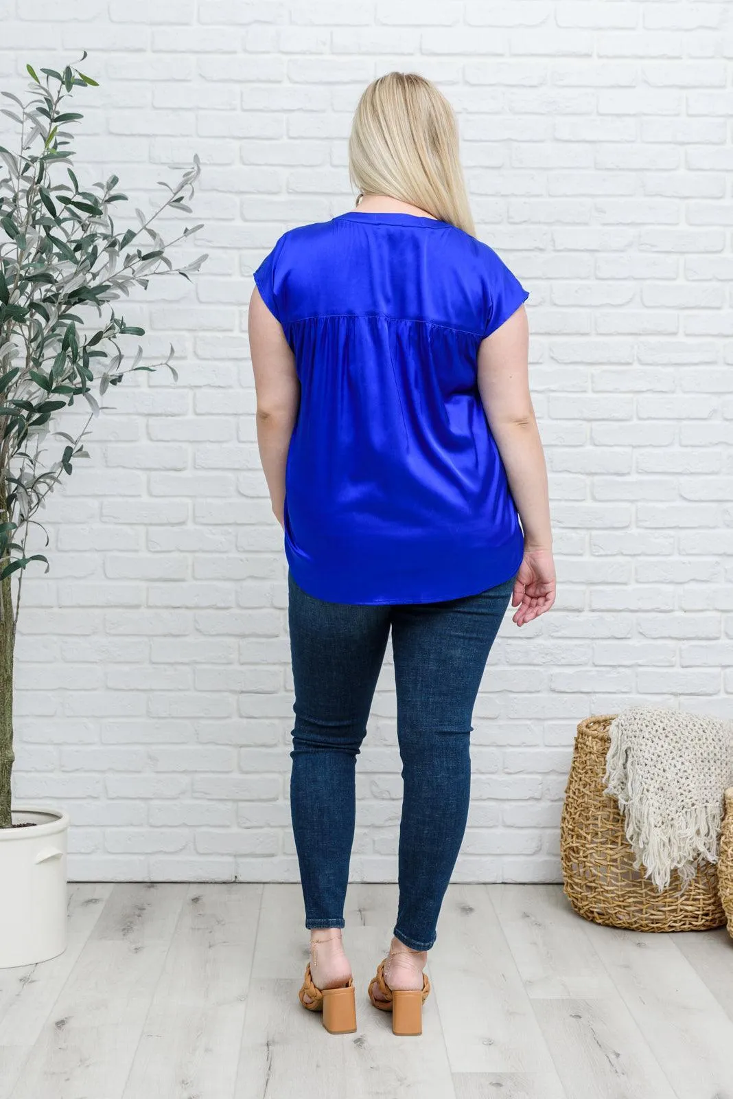 Hazel Blues® | Isn't it Ironic Shirt in Blue