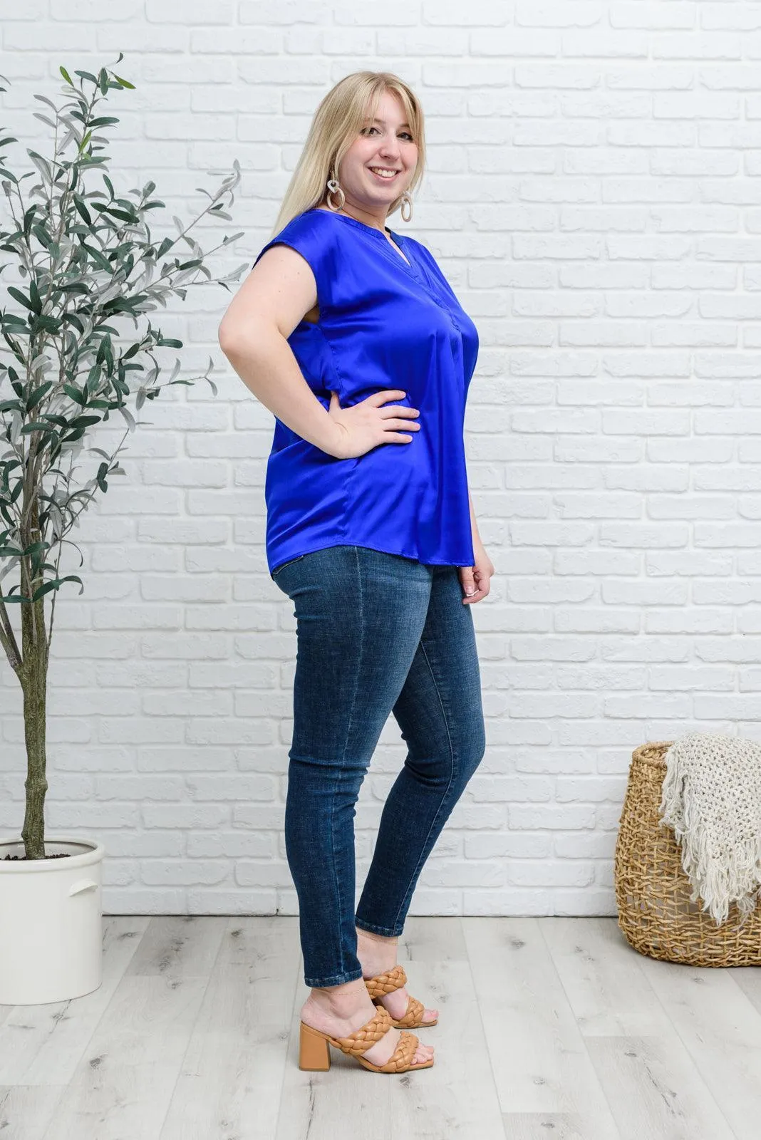 Hazel Blues® | Isn't it Ironic Shirt in Blue