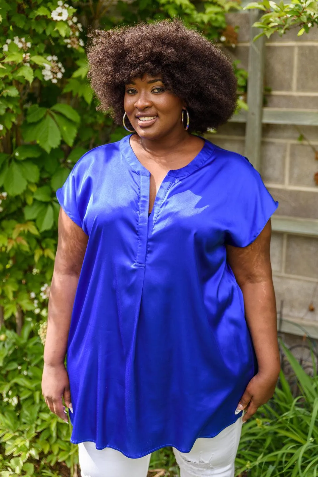 Hazel Blues® | Isn't it Ironic Shirt in Blue