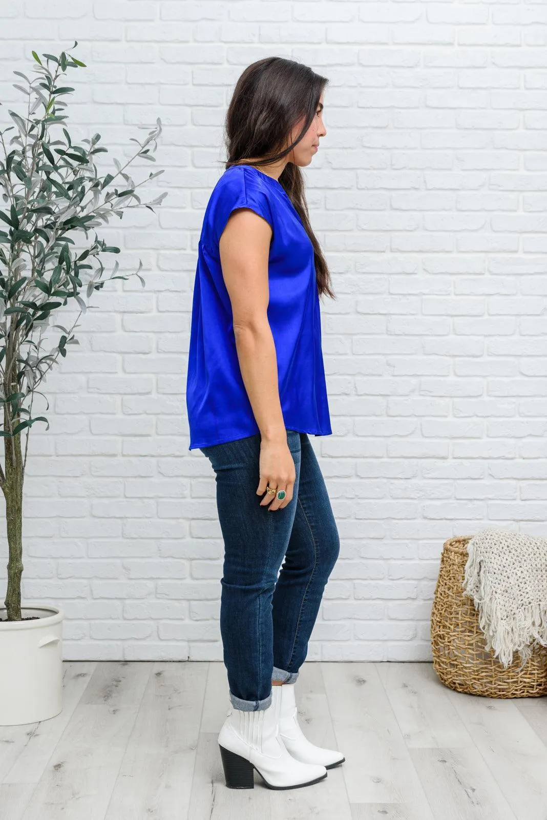 Hazel Blues® | Isn't it Ironic Shirt in Blue
