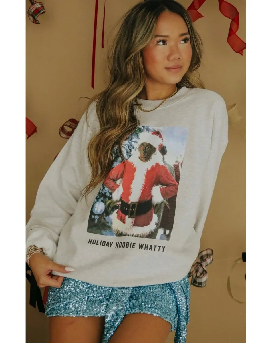 Holiday Hoobie Whatty Grinch Sweatshirt