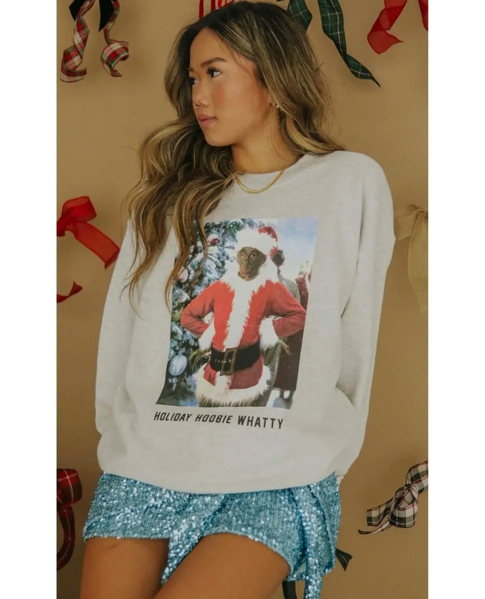 Holiday Hoobie Whatty Grinch Sweatshirt