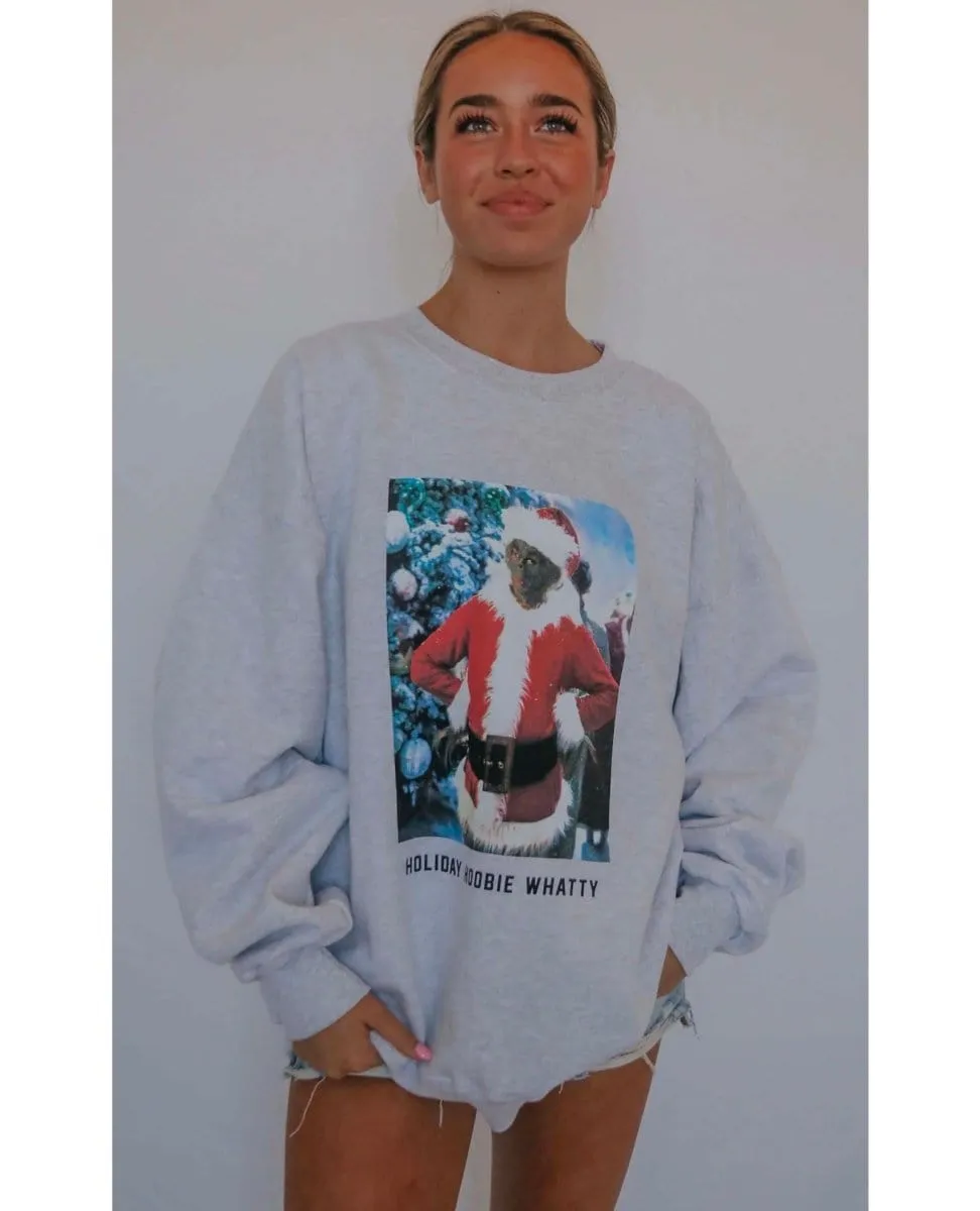Holiday Hoobie Whatty Grinch Sweatshirt