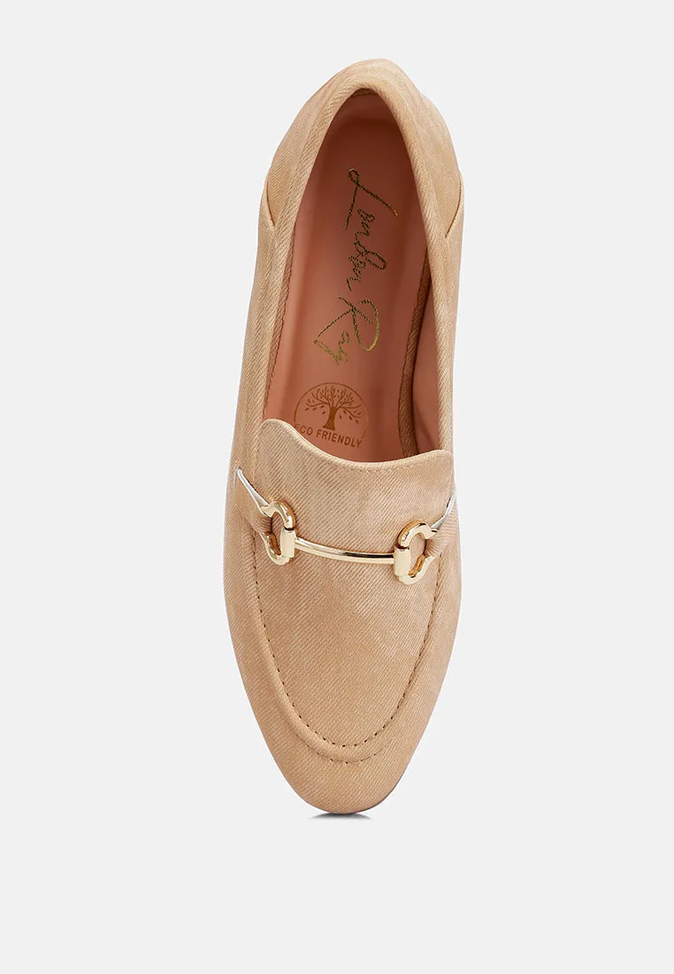 Horsebit Canvas Loafers By Ruw