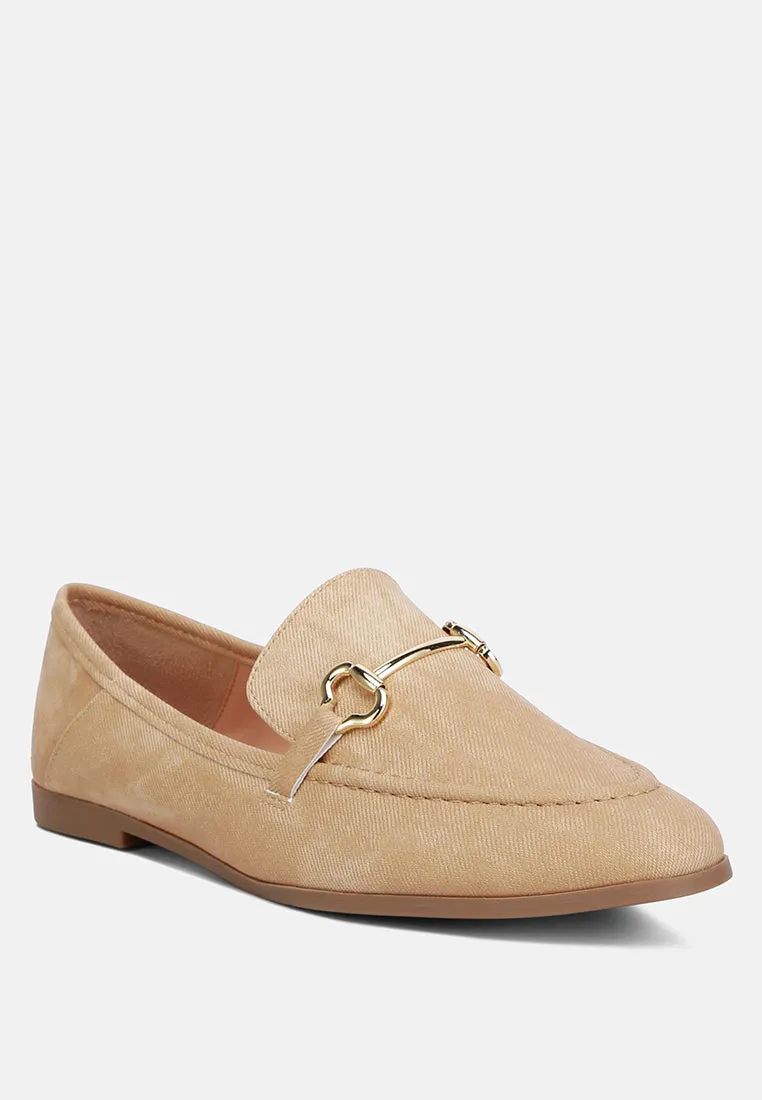 Horsebit Canvas Loafers By Ruw