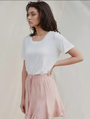 Ivory Bamboo Casual Top