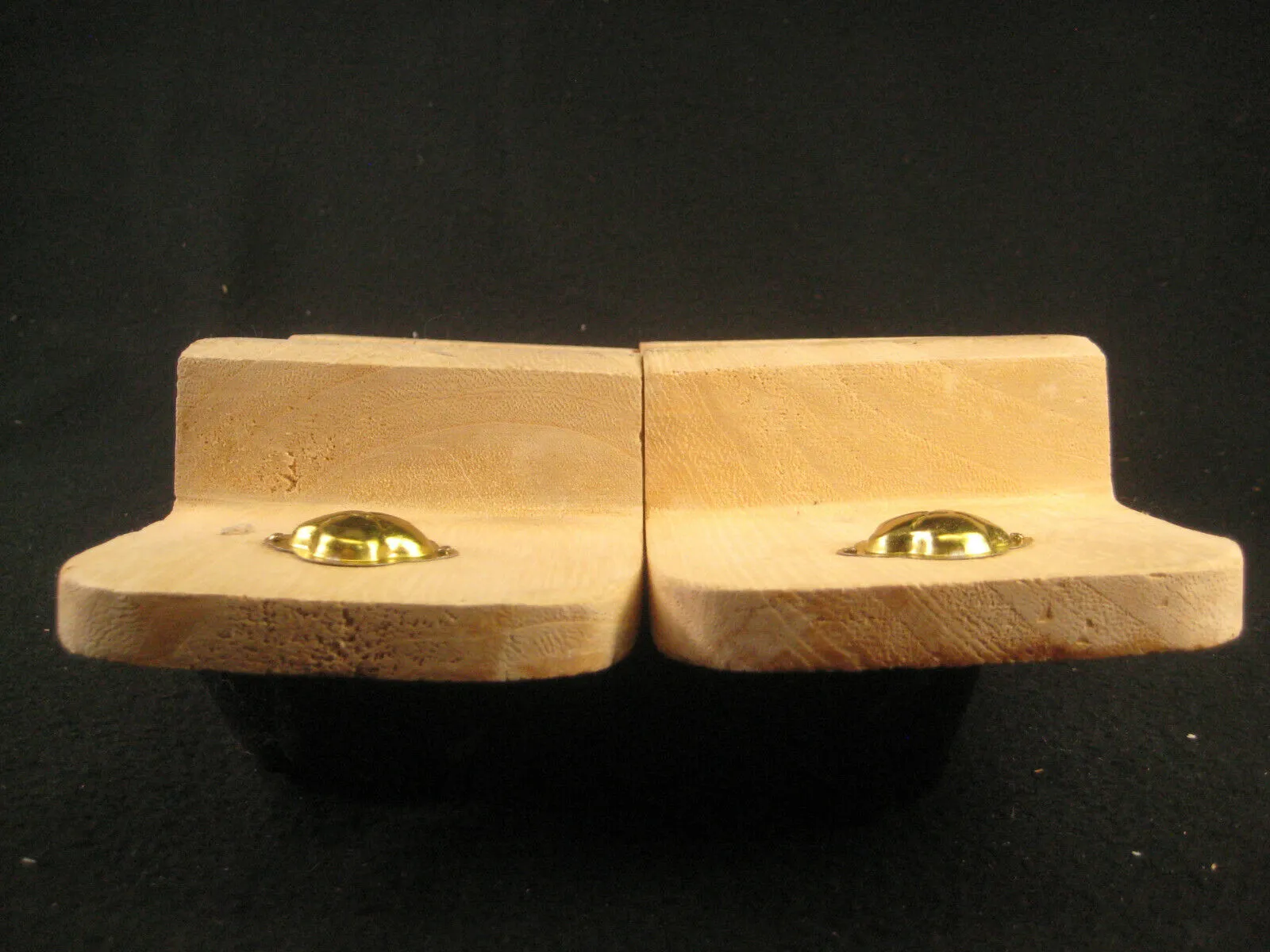 Japanese Wooden Geta Clogs 2" High 9.5" Long 4" WideWomens Size 8.5
