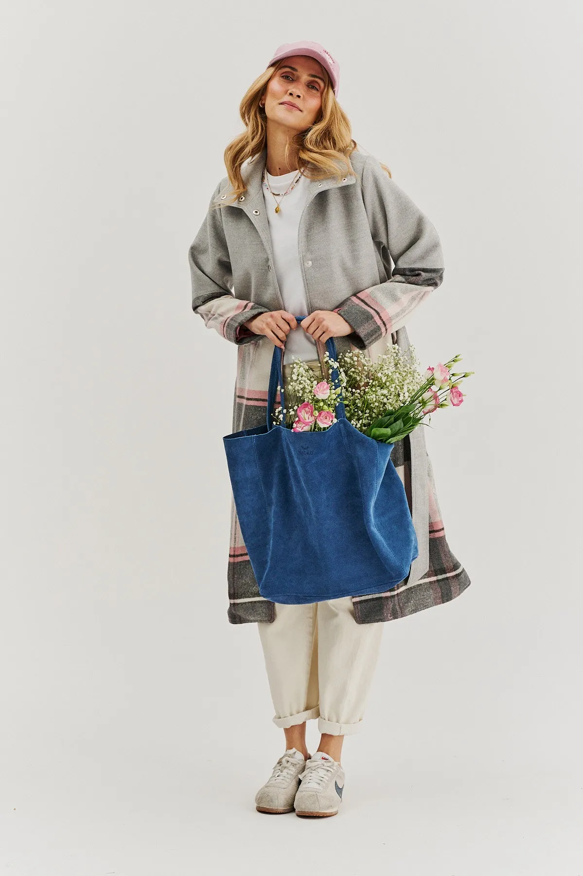 Juliette combined fabric coat