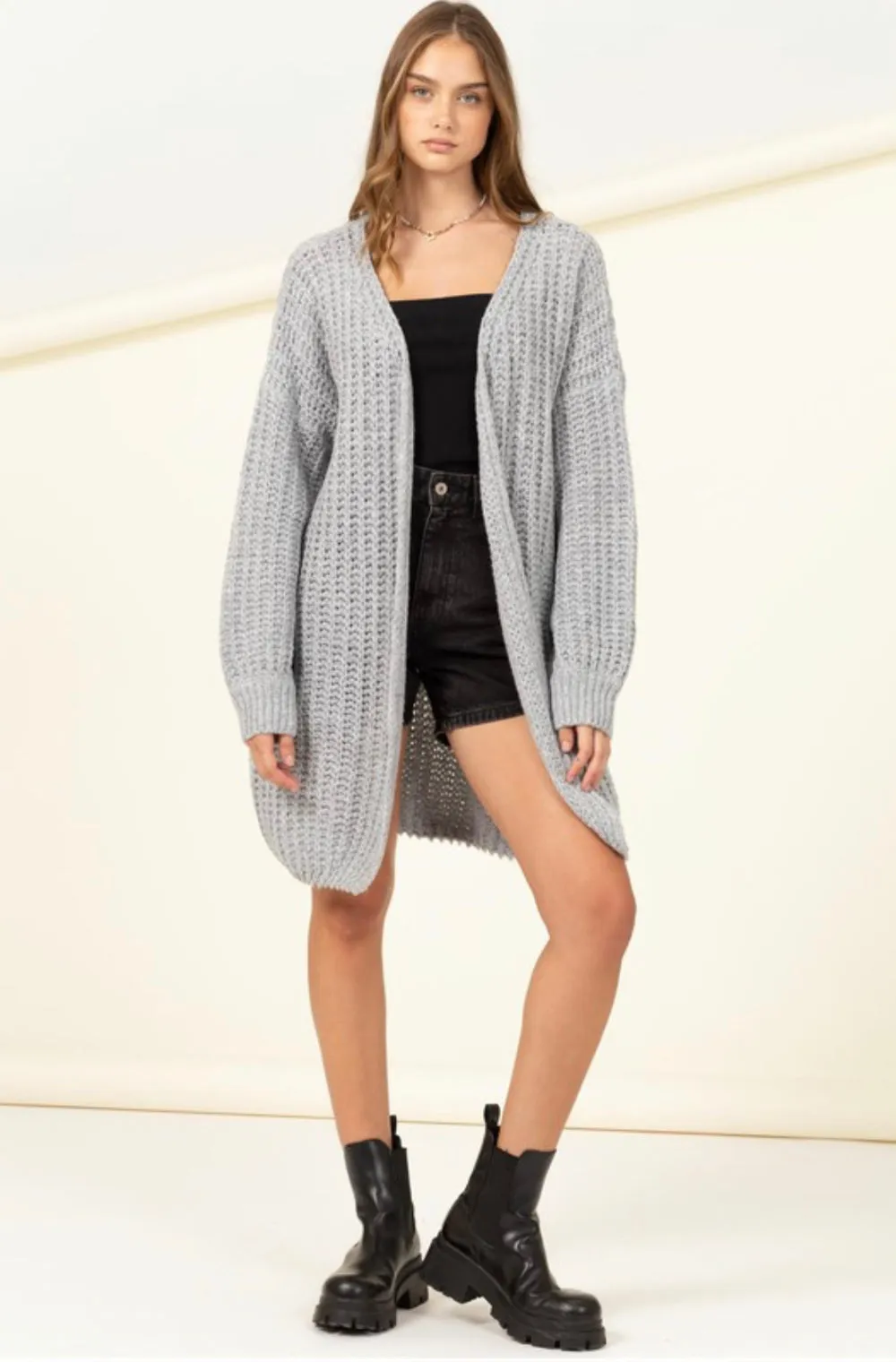 K74 CHUNKY CARDIGAN
