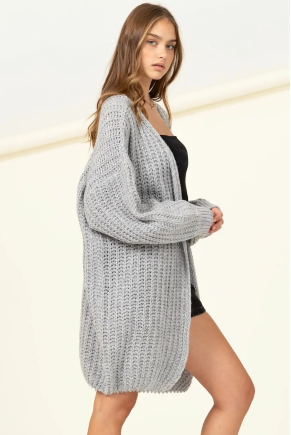 K74 CHUNKY CARDIGAN