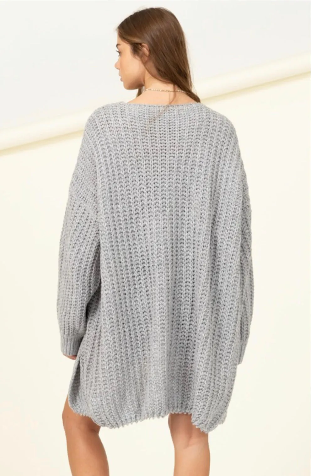 K74 CHUNKY CARDIGAN