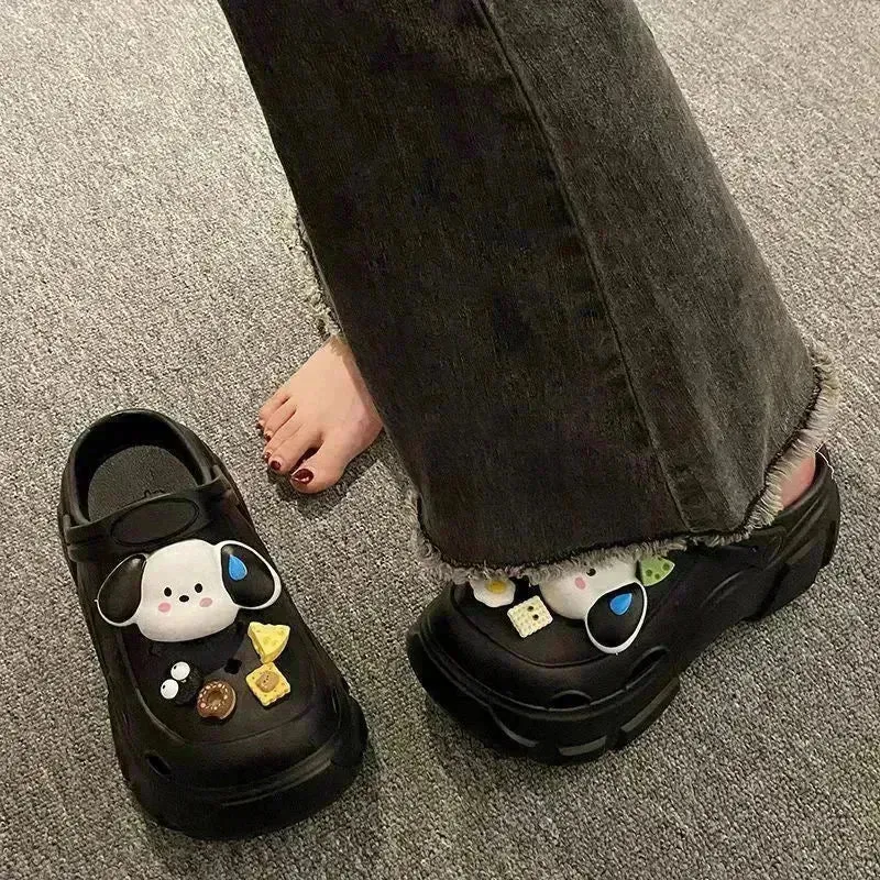 Kawaii Pochacco Platform Clogs