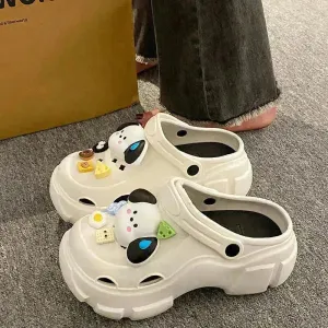 Kawaii Pochacco Platform Clogs