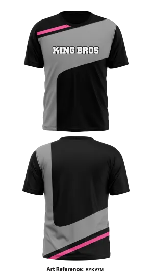 King Bros 1 Core Men's SS Performance Tee - RykV7m