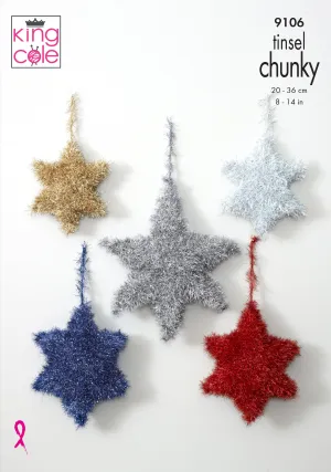 King Cole 9106 Hanging Star Pattern