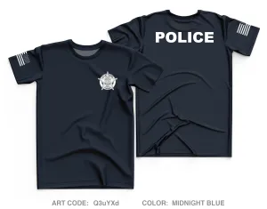 Konawa police department Core Men's SS Performance Tee - Q3uYXd