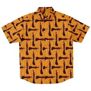 Koze African Print Short Sleeve Shirt
