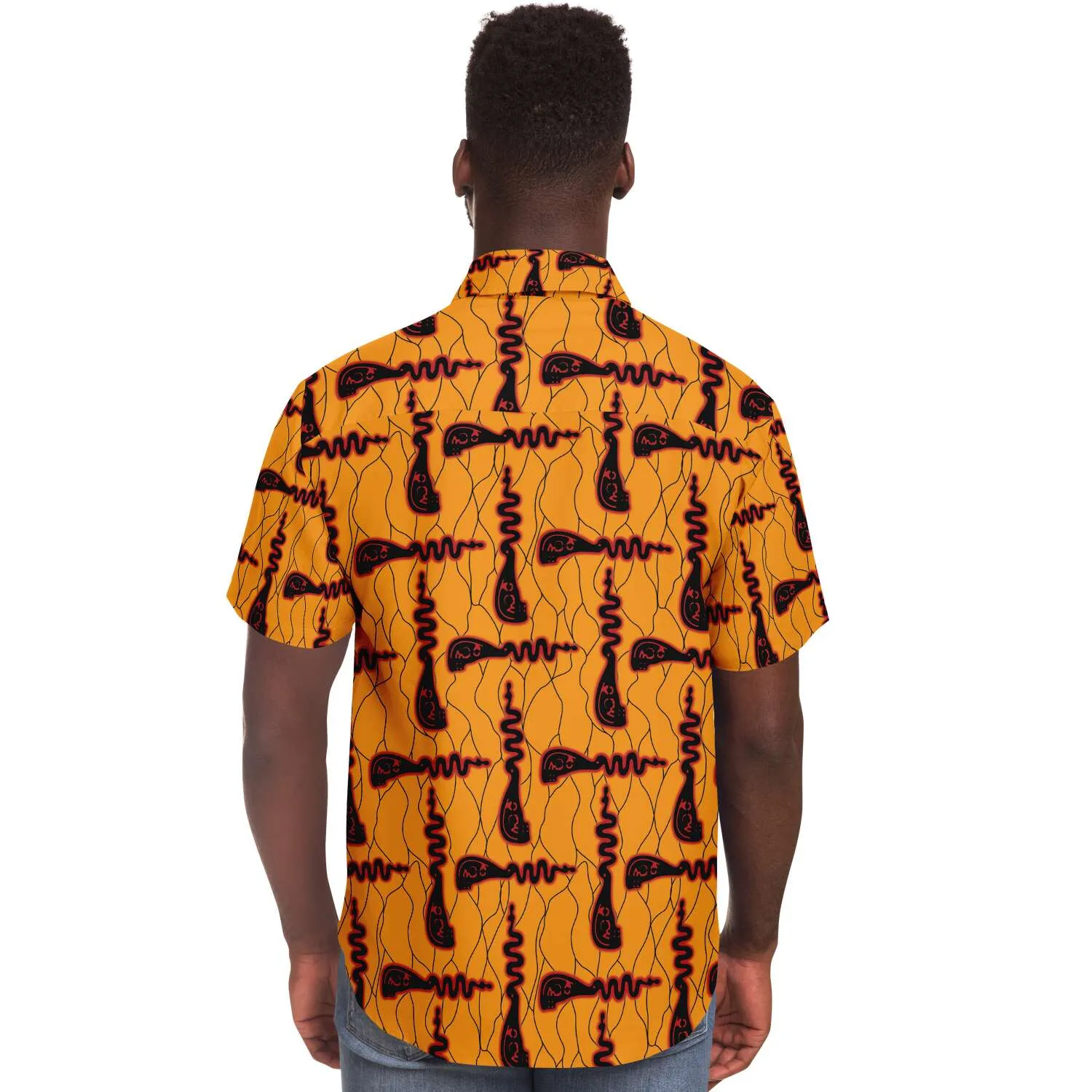 Koze African Print Short Sleeve Shirt