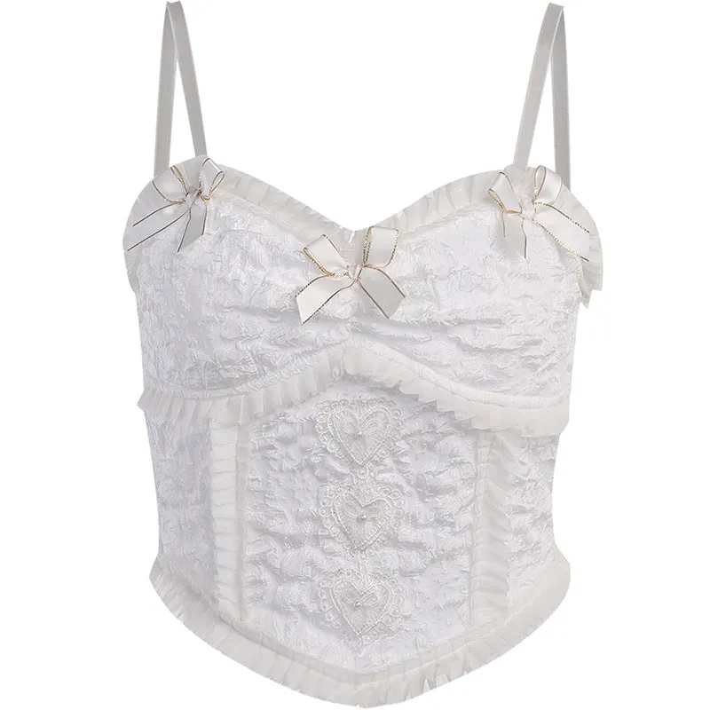 Lace Chic White Top
