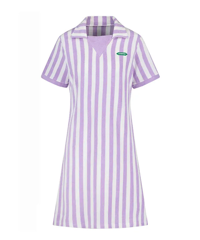 LE SONNET Sporty Terry One-piece - Lavender