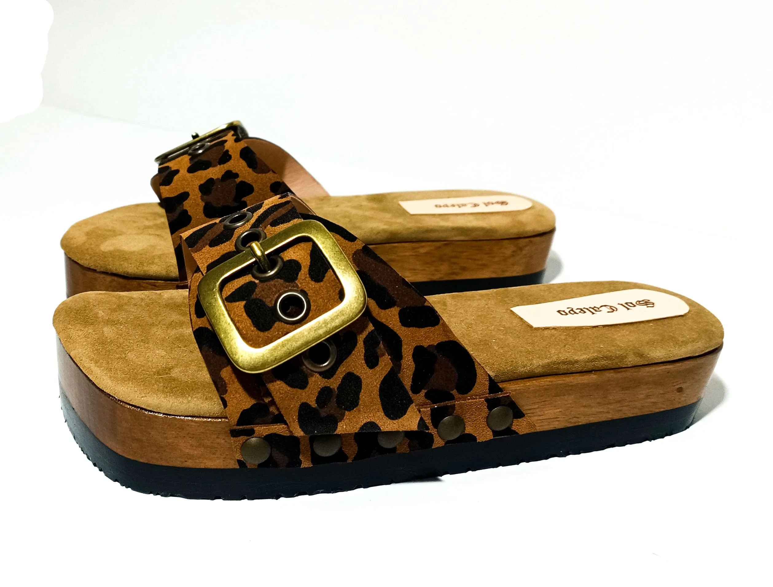Leopard Print Sandals