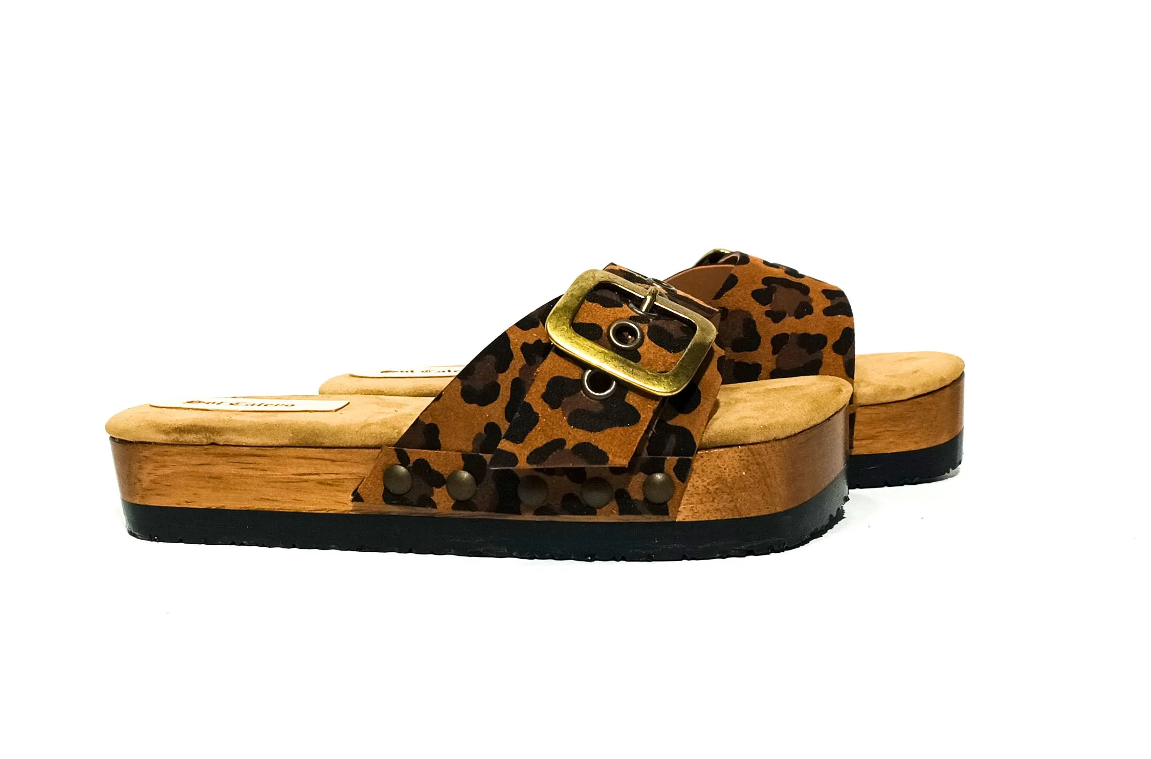 Leopard Print Sandals
